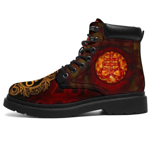 Satanic Brimstone Boots Shoes Gift Idea-Gearsnkrs