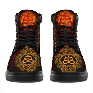 Satanic Brimstone Boots Shoes Gift Idea-Gearsnkrs