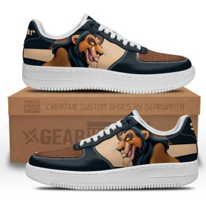 Scar Custom Cartoon Kid JD Sneakers LT13 1 - PerfectIvy