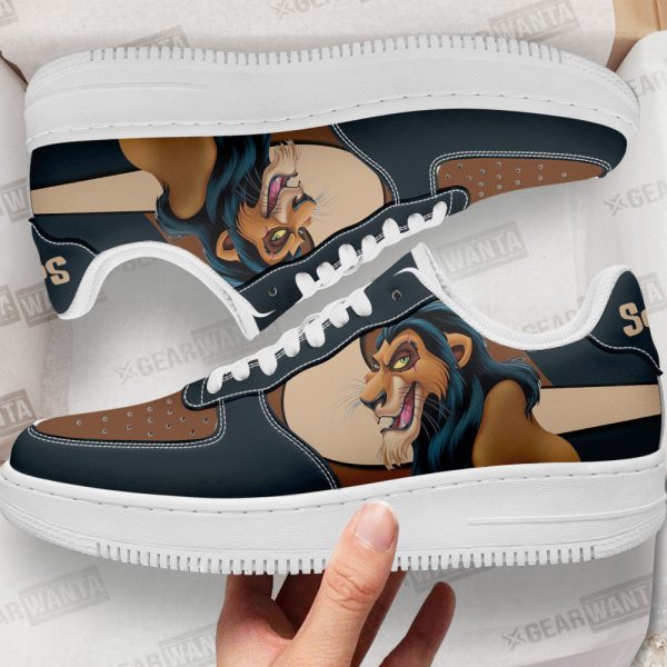 Scar Custom Cartoon Kid Jd Sneakers Lt13 2 - Perfectivy