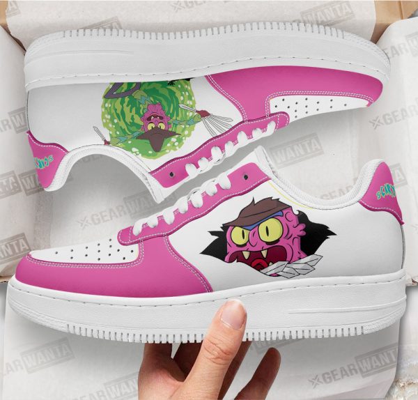 Scary Terry Rick And Morty Custom Air Sneakers Qd13 2 - Perfectivy