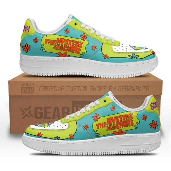 Scooby-Doo And Shaggy Rogers Mystery Machine Air Sneakers-Gearsnkrs