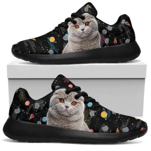 Scottish Fold Cat Sneakers Sporty Shoes For Cat Lover-Gearsnkrs