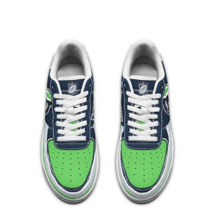 Seattle Seahawks Air Sneakers Custom Force Shoes Sexy Lips For Fans-Gearsnkrs