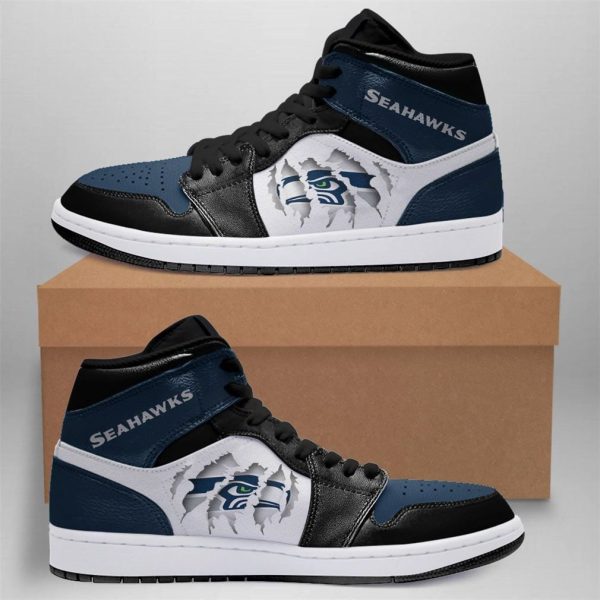 Seattle Seahawks Custom Shoes Sneakers Jd Sneakers Hig-Gearsnkrs