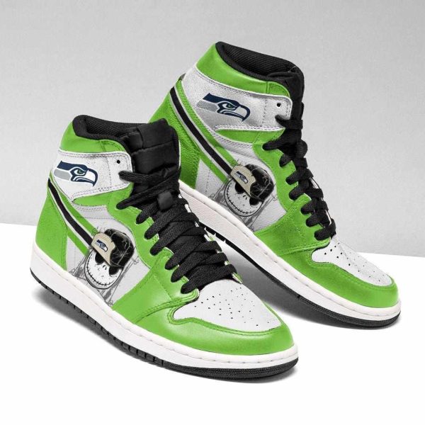 Seattle Seahawks Jack Skellington Custom Shoes Sneakers S-Gearsnkrs