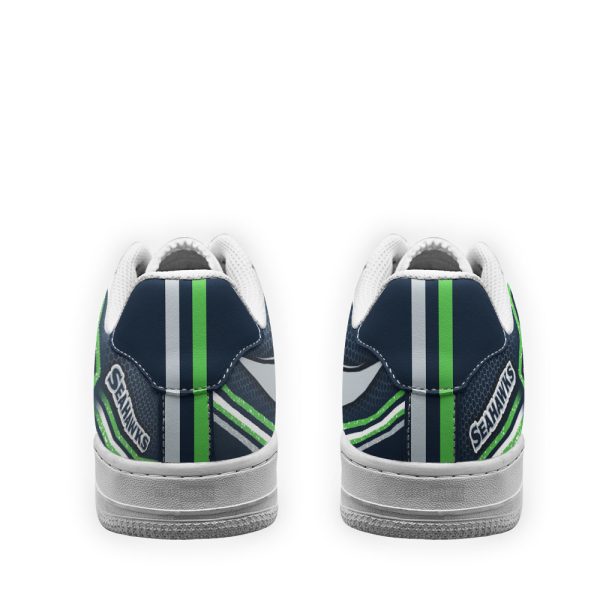 Seattle Seahawks Air Sneakers Custom Force Shoes For Fans-Gearsnkrs