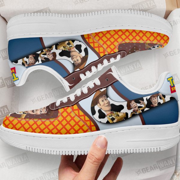 Sheriff Woody Toy Story Air Sneakers Custom Cartoon Shoes 1 - Perfectivy