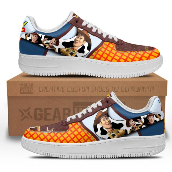 Sheriff Woody Toy Story Air Sneakers Custom Cartoon Shoes 2 - Perfectivy