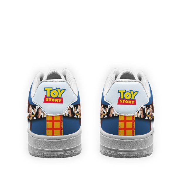 Sheriff Woody Toy Story Air Sneakers Custom Cartoon Shoes 4 - Perfectivy