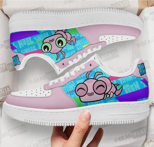 Silke Air Sneakers Custom Teen Titan Go Cartoon Shoes 1 - Perfectivy