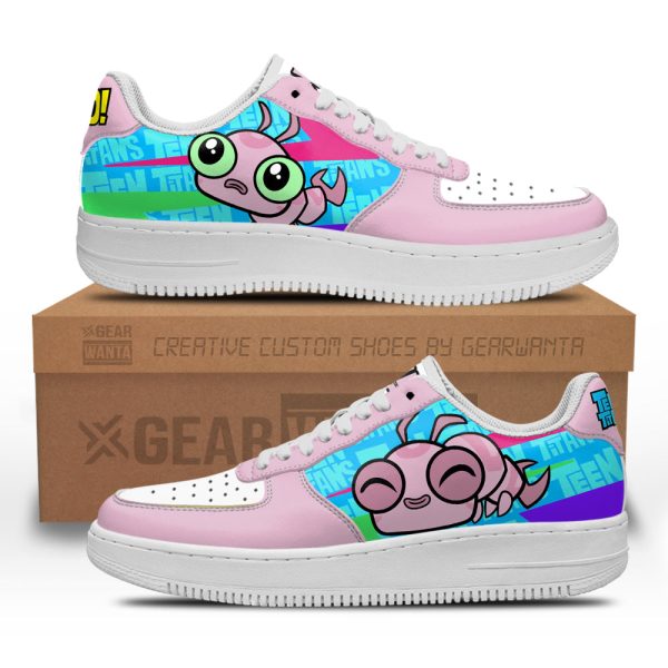 Silke Air Sneakers Custom Teen Titan Go Cartoon Shoes 2 - Perfectivy