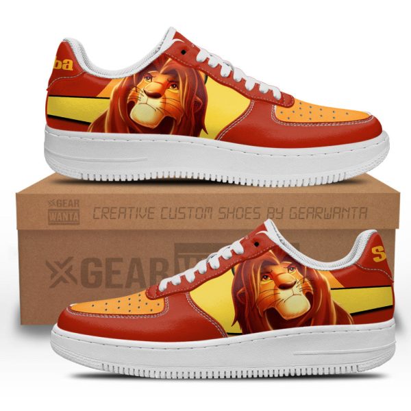 Simba Custom Cartoon Kid Jd Sneakers Lt13 1 - Perfectivy