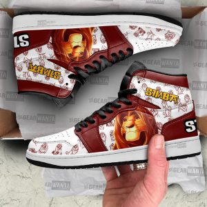 Simba J1 Shoes Custom For Cartoon Fans Sneakers Pt04 2 - Perfectivy