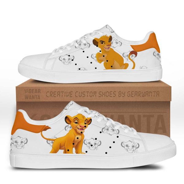 Simba Skate Shoes Custom The Lion King Cartoon Cartoon Shoes-Gearsnkrs