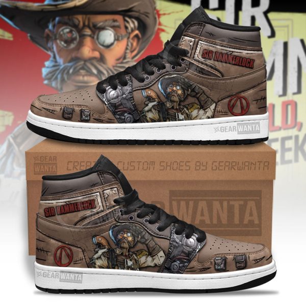 Sir Hammerlock Borderlands J1 Shoes Custom For Fans Sneakers Mn04 1 - Perfectivy