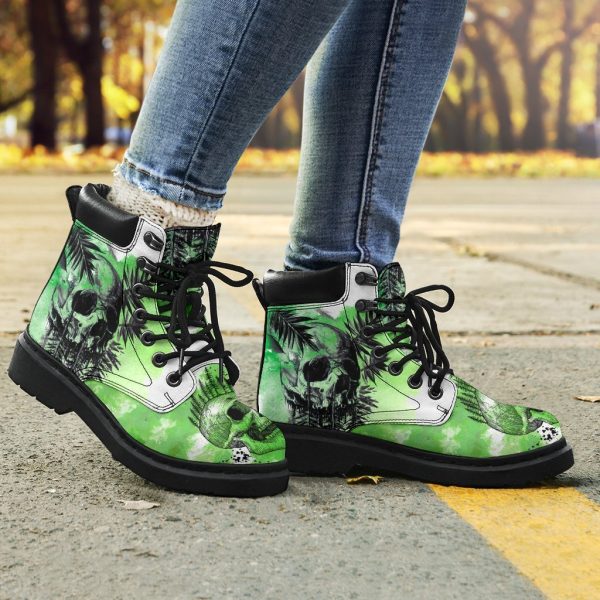 Skull Boots For Camping Or Trekking Gift Idea-Gearsnkrs