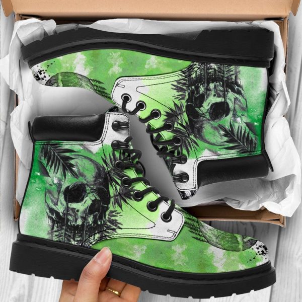 Skull Boots For Camping Or Trekking Gift Idea-Gearsnkrs