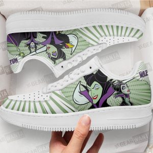 Sleeping Beauty Maleficent Air Sneakers Custom 2 - PerfectIvy