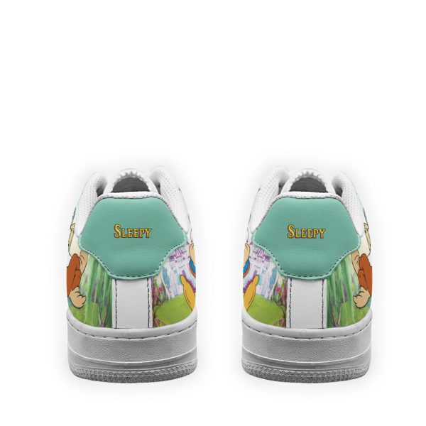 Sleepy Snow White And 7 Dwarfs Custom Air Sneakers Qd12 3 - Perfectivy