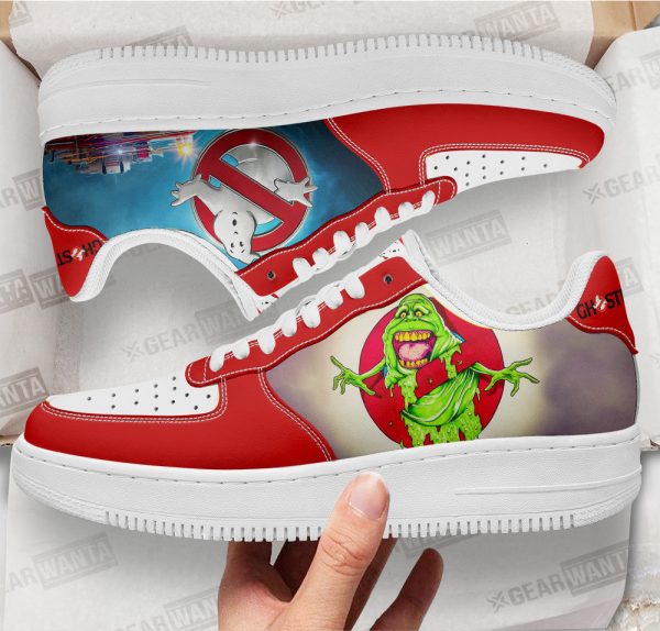 Slimer Vs Ghostbusters Air Sneakers Custom For Movies Fans 1 - Perfectivy