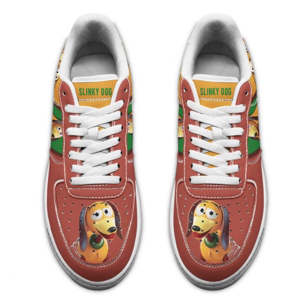 Slinky Dog Toy Story Air Sneakers Custom Cartoon Shoes 3 - Perfectivy