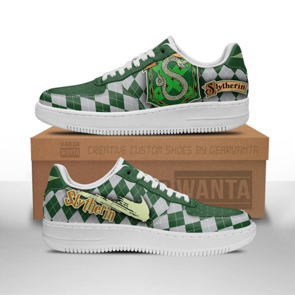 Slytherin Air Sneakers Custom Harry Potter Shoes For Fans-Gearsnkrs