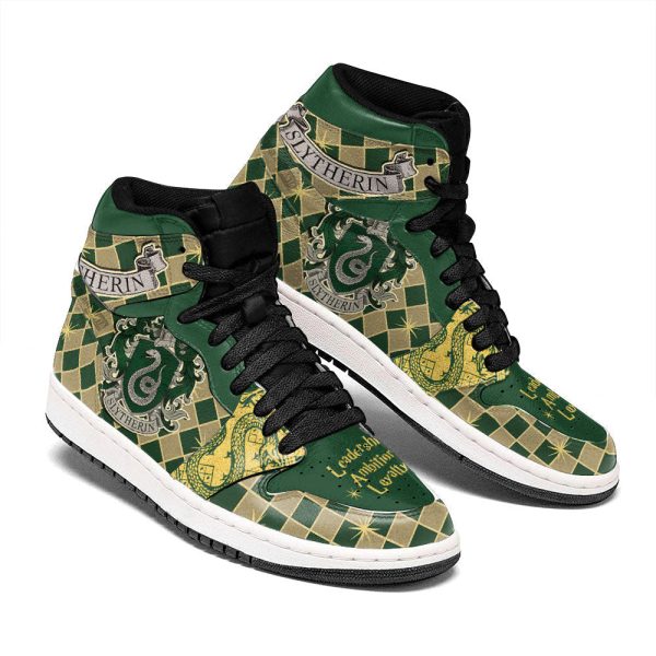 Slytherin J1 Shoes Custom Harry Potter Sneakers For Fans-Gearsnkrs