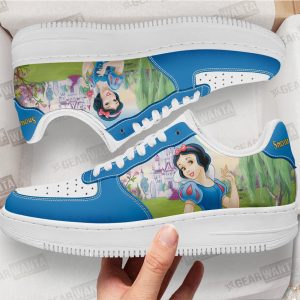 Snow White Princess Custom Air Sneakers QD12 2 - PerfectIvy