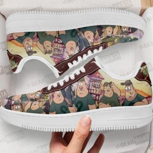Soos Ramirez Air Sneakers Custom Gravity Falls Cartoon Shoes 1 - PerfectIvy
