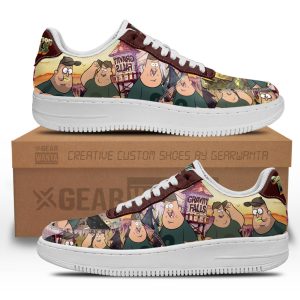 Soos Ramirez Air Sneakers Custom Gravity Falls Cartoon Shoes 2 - PerfectIvy