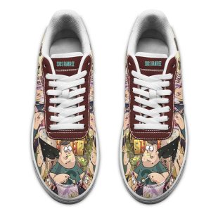 Soos Ramirez Air Sneakers Custom Gravity Falls Cartoon Shoes 3 - Perfectivy