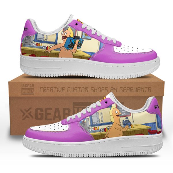 Speedo Guy Bob'S Burger Custom Air Sneakers Qd12 1 - Perfectivy