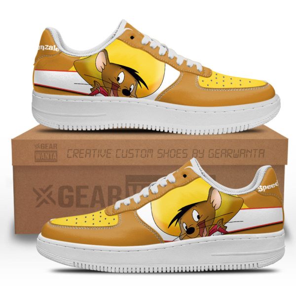 Speedy Gonzales Custom Cartoon Kid Jd Sneakers Lt13 1 - Perfectivy