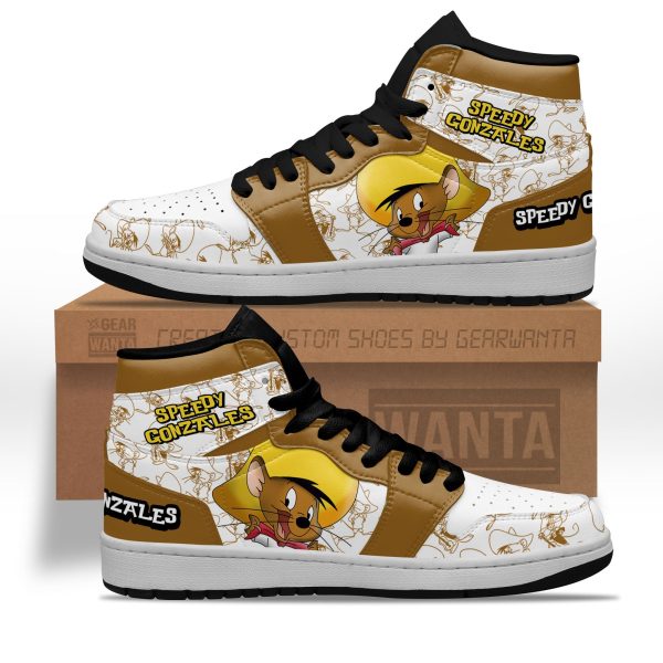 Speedy Gonzales J1 Shoes Custom For Cartoon Fans Sneakers Pt04 1 - Perfectivy