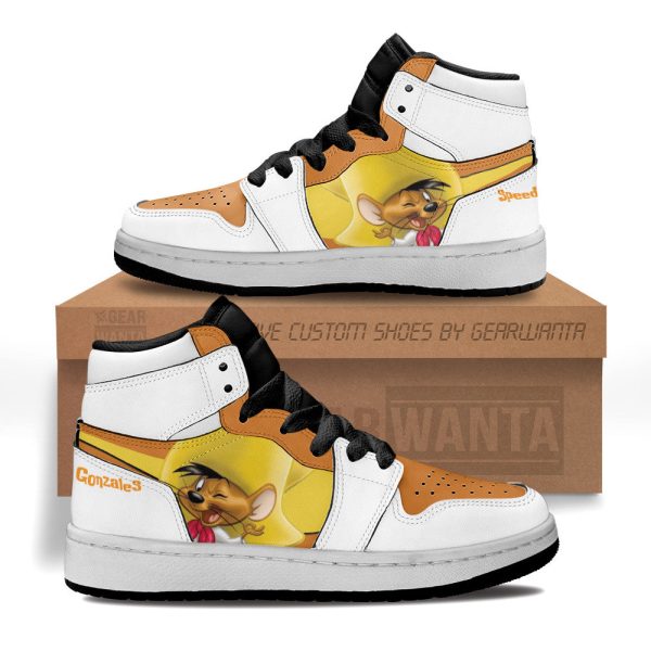 Speedy Gonzales Kid Sneakers Custom For Kids 1 - Perfectivy