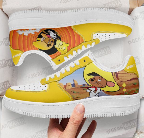 Speedy Gonzales Looney Tunes Custom Air Sneakers Qd14 2 - Perfectivy