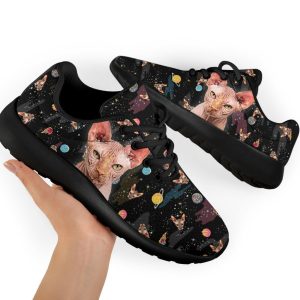 Sphynx Cat Sneakers Sporty Shoes For Cat Lover-Gearsnkrs