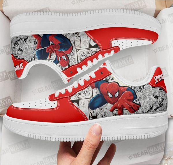 Spider-Man Air Sneakers Custom Comic Shoes 1 - Perfectivy