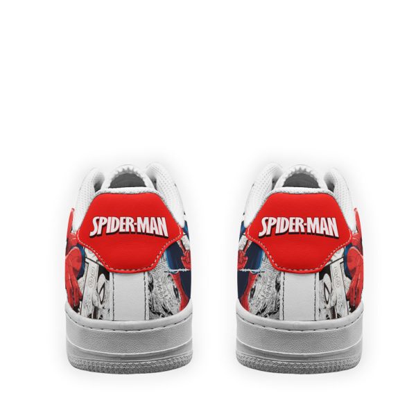 Spider-Man Air Sneakers Custom Comic Shoes 4 - Perfectivy