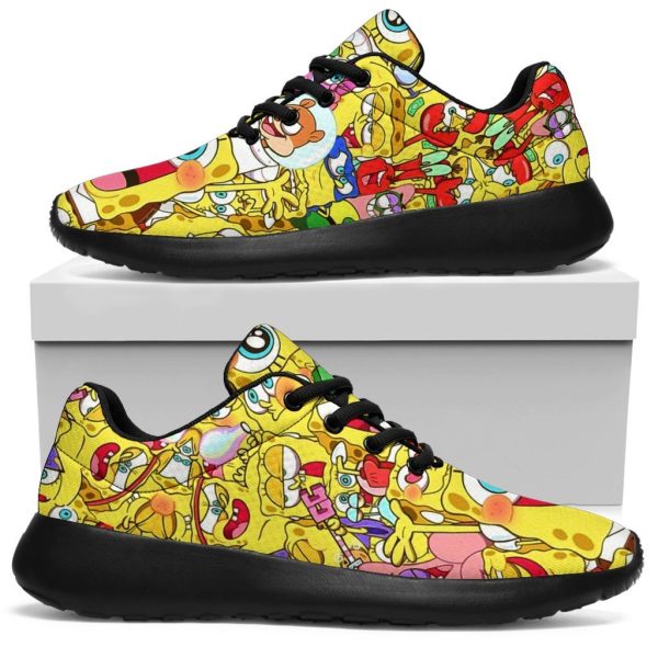 Spongebob Sneakers Custom Shoes Funny Gifts Fan-Gearsnkrs