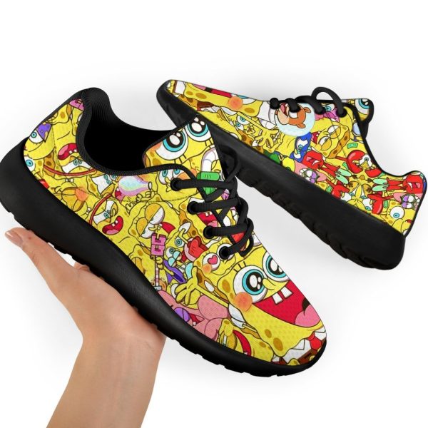 Spongebob Sneakers Custom Shoes Funny Gifts Fan-Gearsnkrs