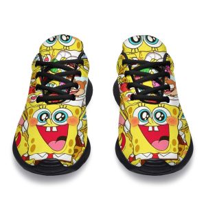 Spongebob Sneakers Custom Shoes Funny Gifts Fan-Gearsnkrs