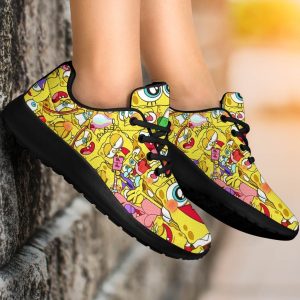 Spongebob Sneakers Custom Shoes Funny Gifts Fan-Gearsnkrs