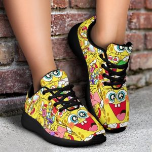 Spongebob Sneakers Custom Shoes Funny Gifts Fan-Gearsnkrs