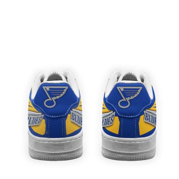 St Louis Blues Air Shoes Custom Naf Sneakers For Fans-Gearsnkrs