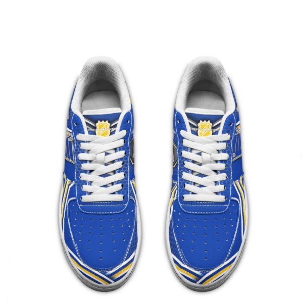 St. Louis Blues Air Sneakers Custom Force Shoes For Fans-Gearsnkrs