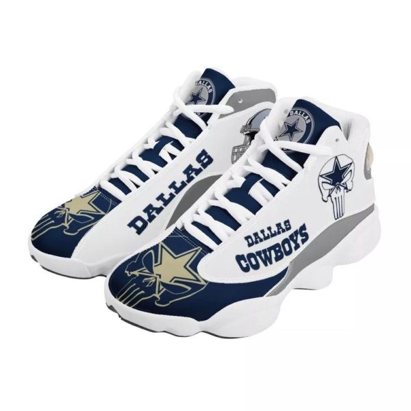 Star Dallas Cowboys Sneakers Custom Shoes-Gearsnkrs