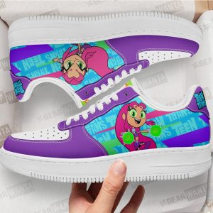 Starfire Air Sneakers Custom Teen Titan Go Cartoon Shoes 1 - PerfectIvy