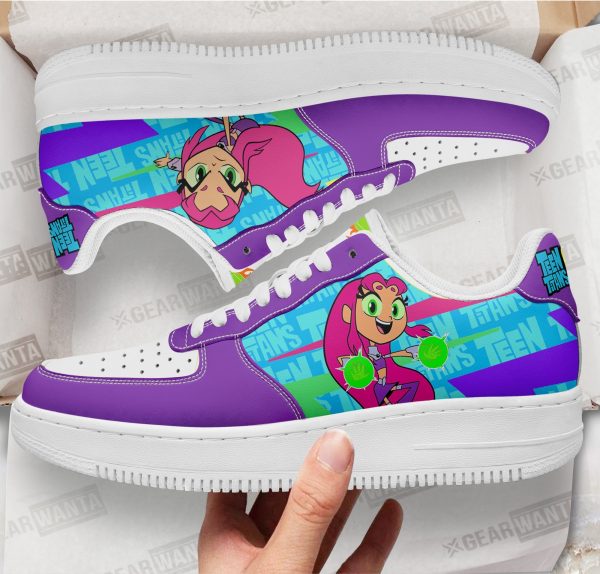 Starfire Air Sneakers Custom Teen Titan Go Cartoon Shoes 1 - Perfectivy